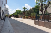 Este es el patio trasero, lugar de zona común donde desayunar tranquilo 
