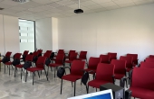 Esta es otra foto de la sala de formación 