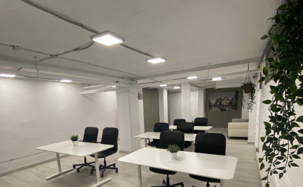 Sala para exposiciones, presentaciones.